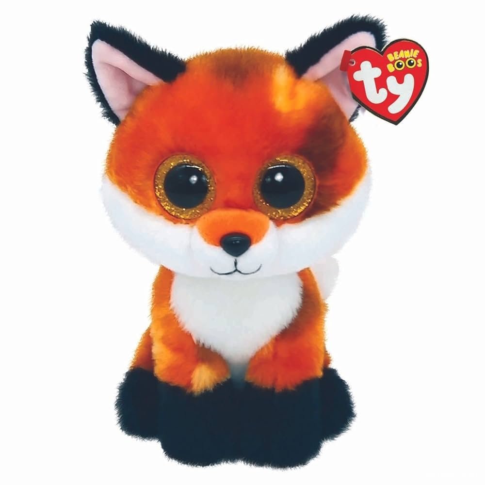Peluche Renard Ty Beanie Boos Fantasia - Yeux Scintillants