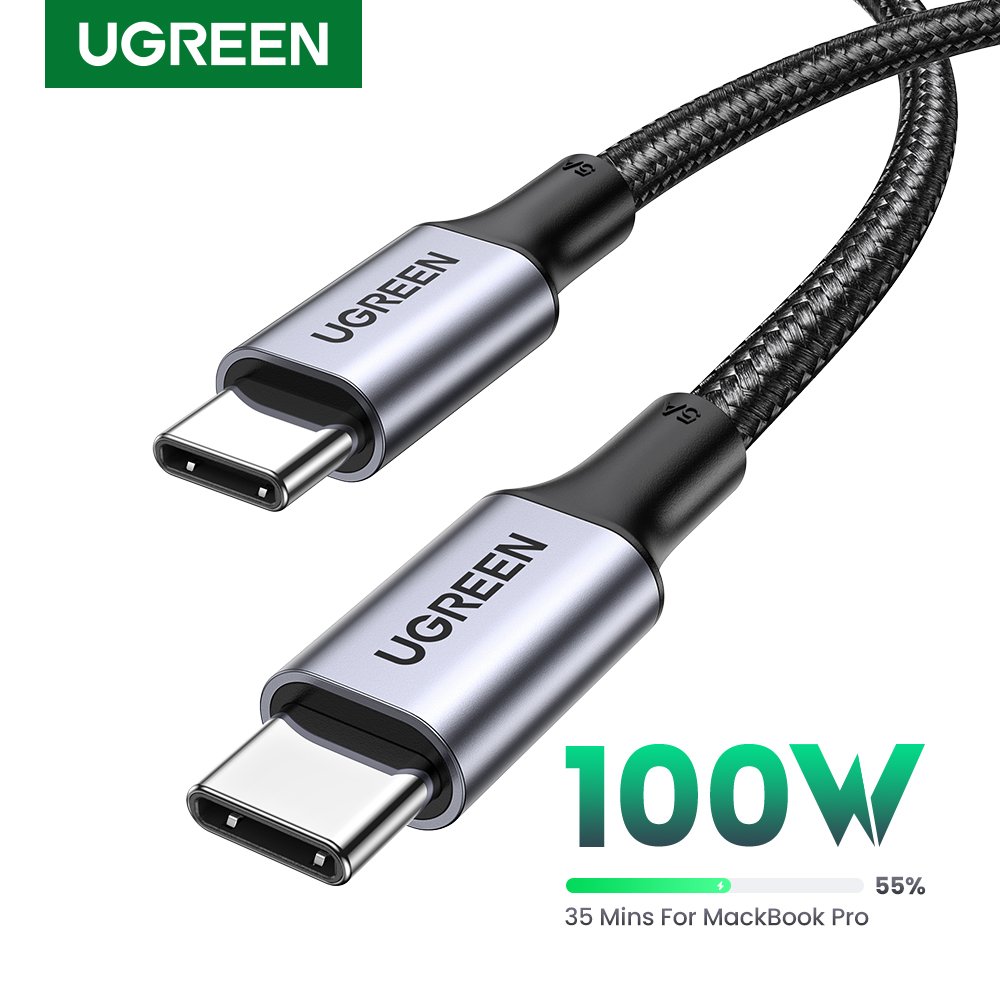 Câble USB-C UGREEN 100W – Charge rapide pour MacBook Pro