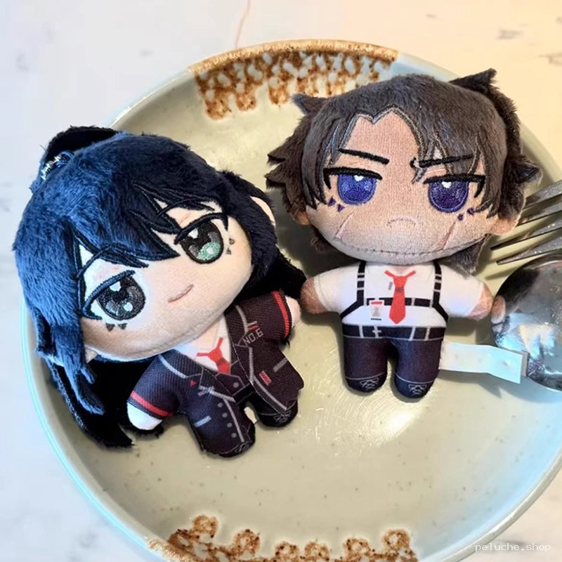 Duo Peluches Chibi Anime – Personnages Mignons & Doux