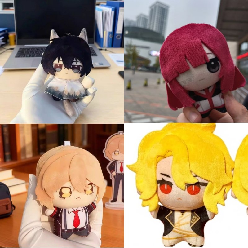 Peluches Chibi Collection Anime - Personnages Mignons Doux