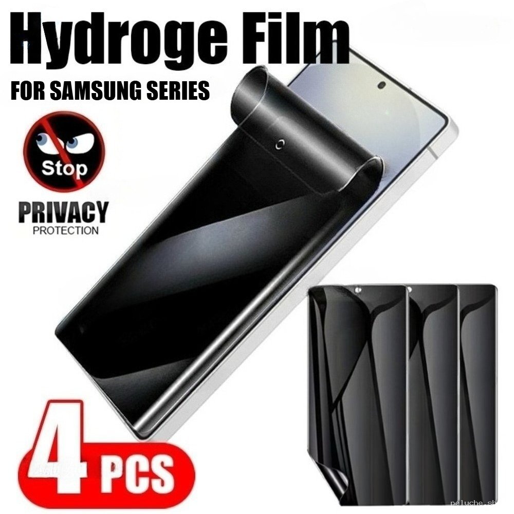 Film Hydrogel Confidentialité Samsung - Pack 4 Protection Écran