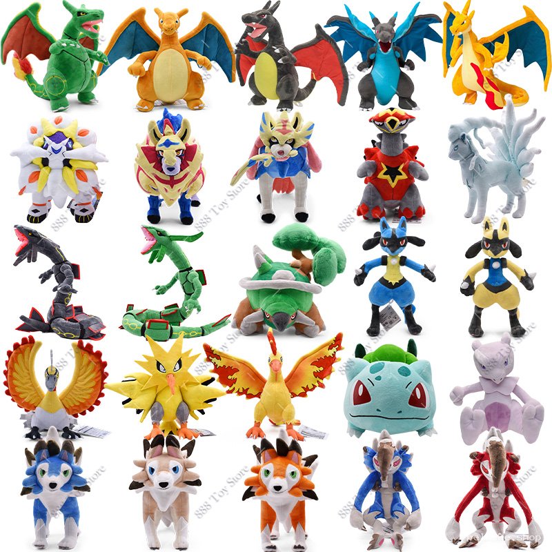 Peluche Pokémon Collection Variée - Doudous et Figurines Douces