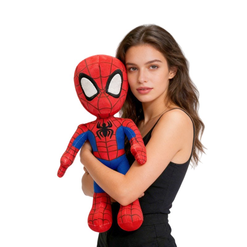 Peluche Spider-Man Douce - Jouet Marvel Officiel