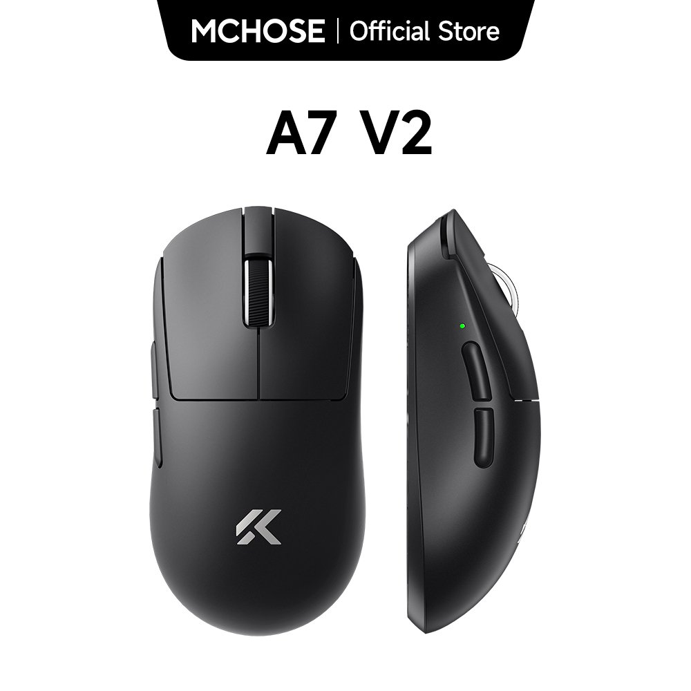 Souris Gaming Sans Fil MCHOSE A7 V2 - Précision & Confort
