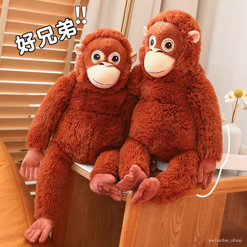 Peluche Orang-outan Douce et Câline | Compagnon Idéal