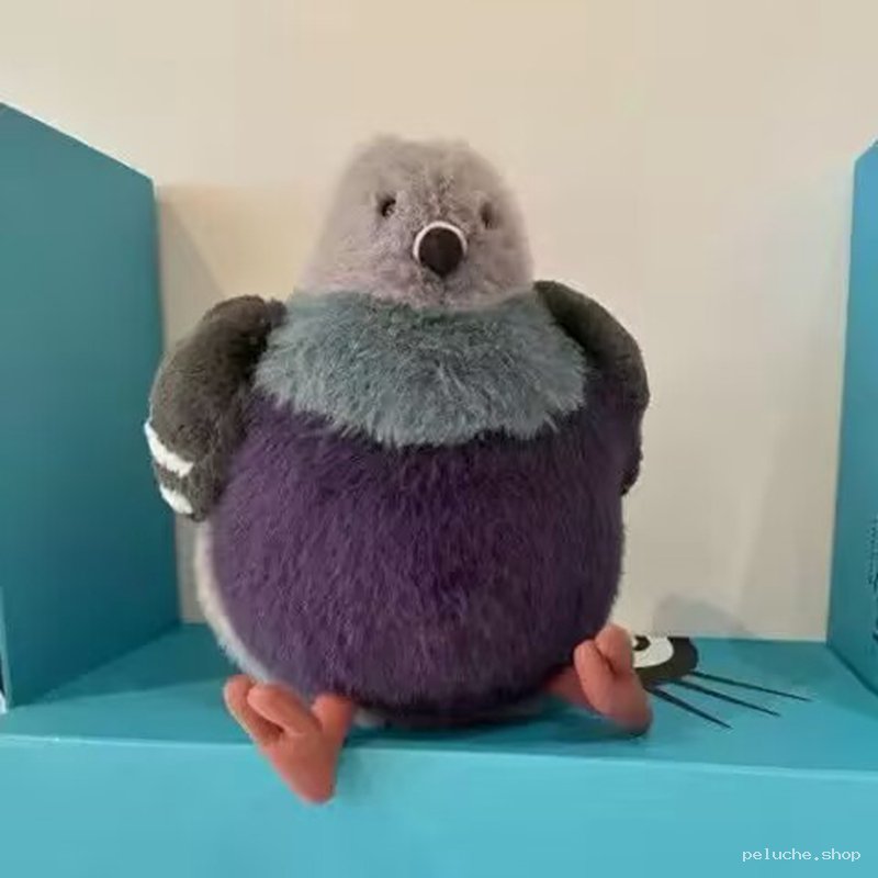 Peluche Pigeon Urbain | Doudou Moelleux et Original
