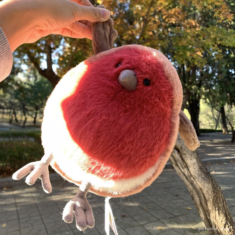 Peluche Rouge-gorge Réaliste et Doux | Jouet Enfant & Collection