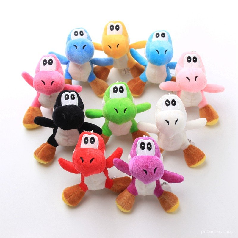 Mini Peluches Yoshi Nintendo - Collection Complète Couleurs