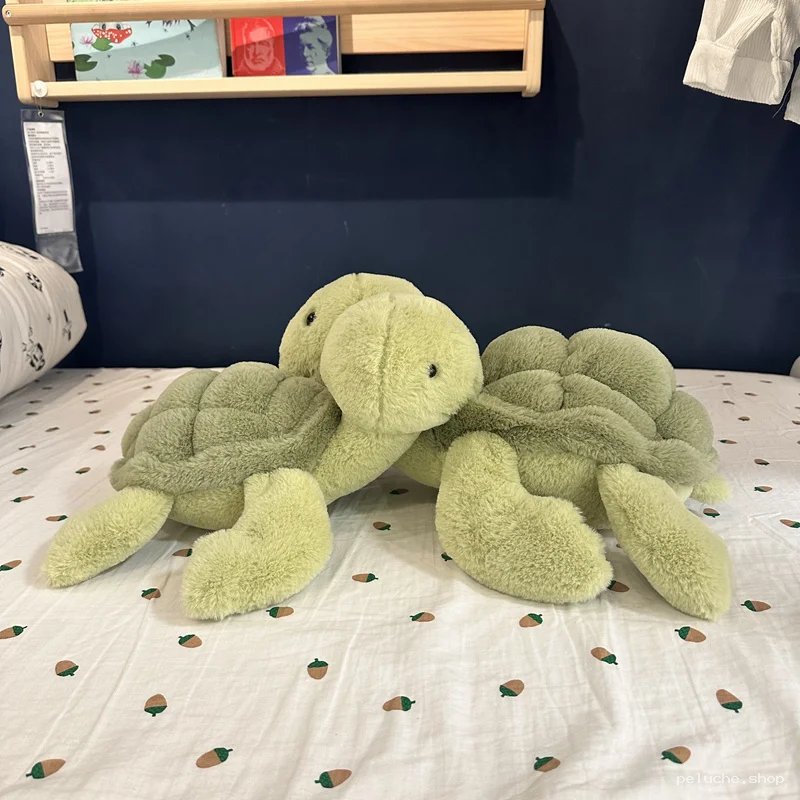 Peluche Tortue Verte Douce | Compagnon Câlin pour Enfants