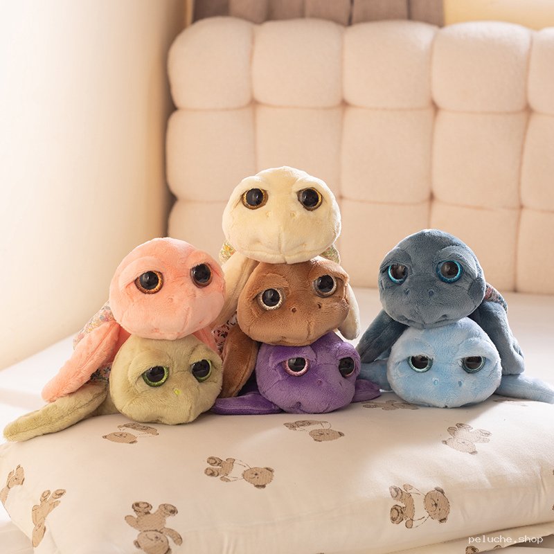 Peluches Tortues Yeux Scintillants | Douceur & Couleurs Vives