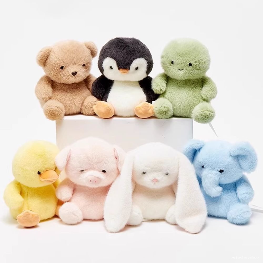 Adorables Peluches Douces Animaux Mignons pour Enfants et Bébés