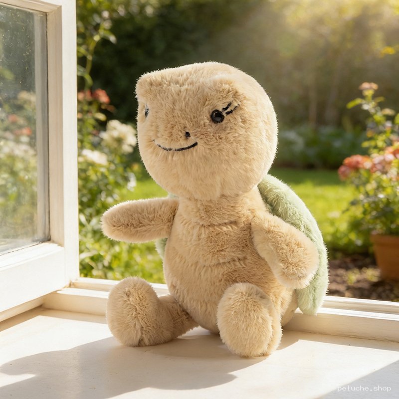 Peluche Tortue Douce et Adorable | Compagnon Câlin Idéal