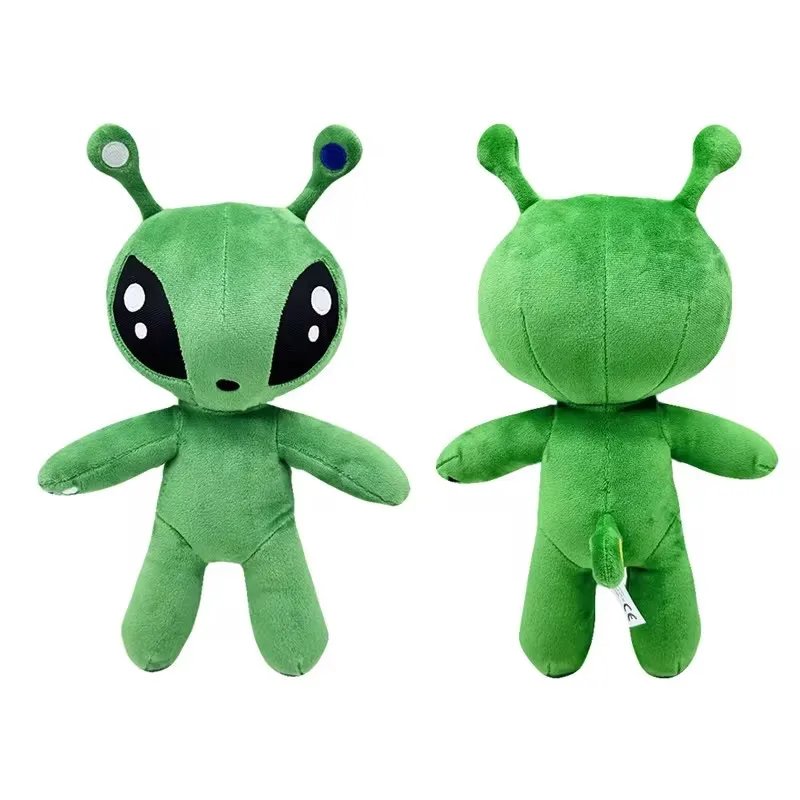 Peluche Alien Vert Kawaii - Jouet Doux Extraterrestre Mignon