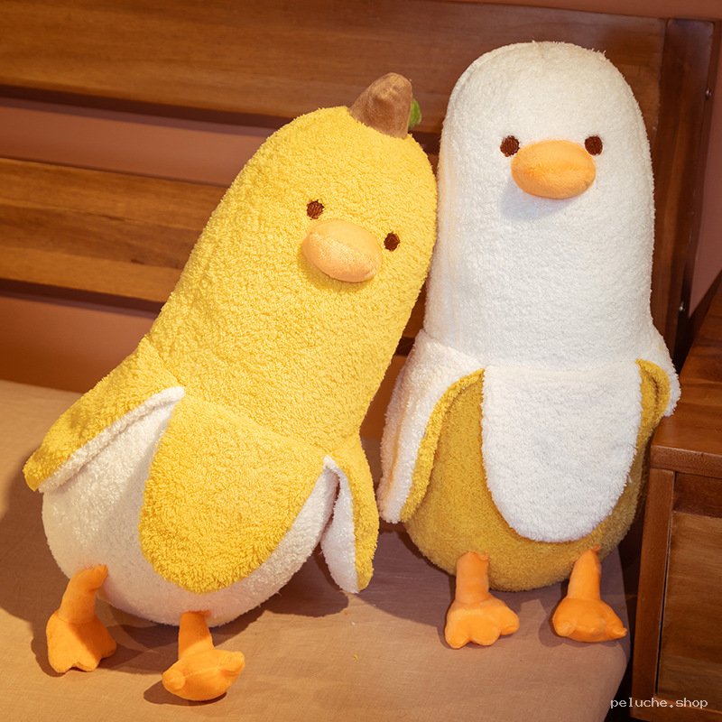 Peluche Canard Banane Originale et Douce | Idée Cadeau