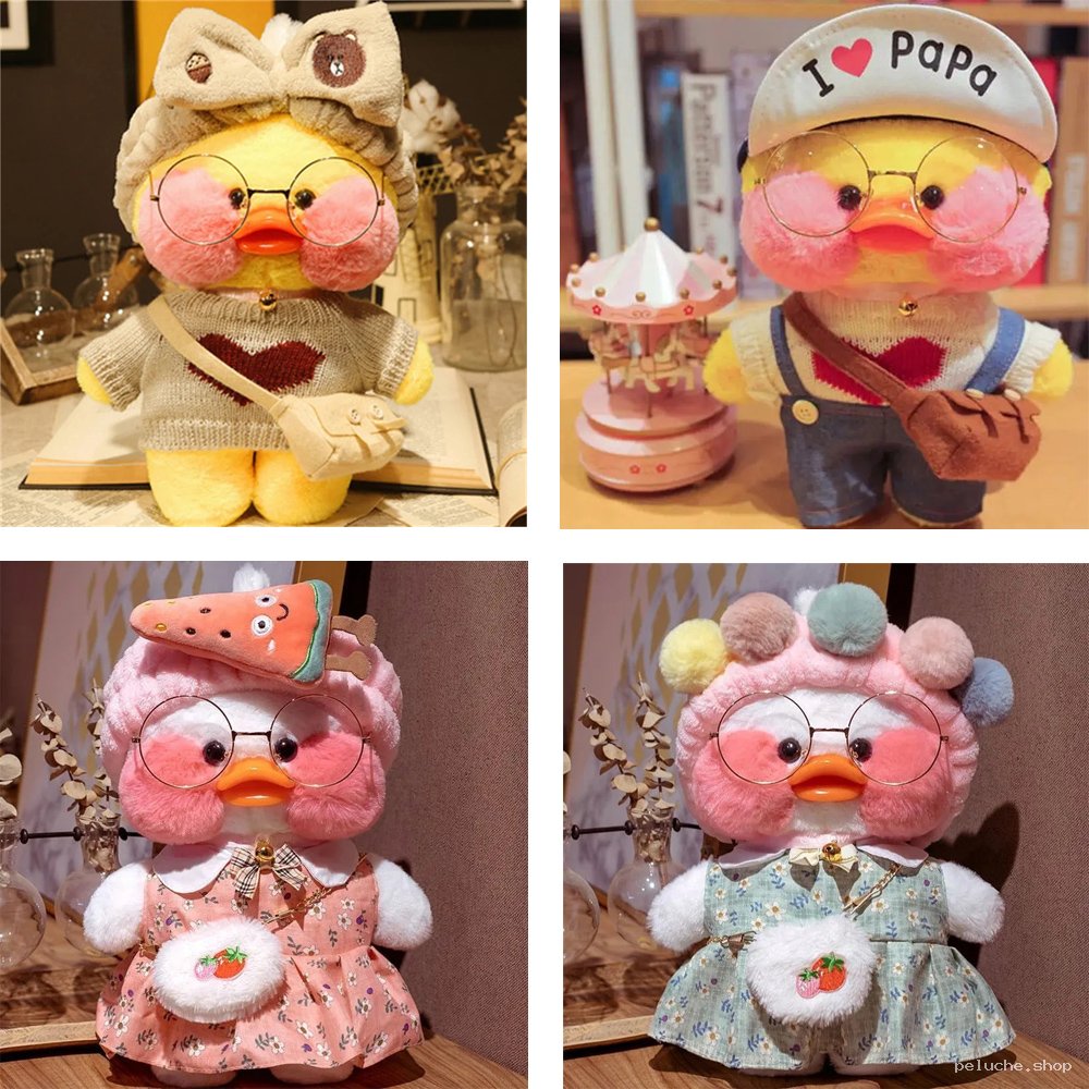 Peluche Canard Lalafanfan – Mignon, Doux et Tendance