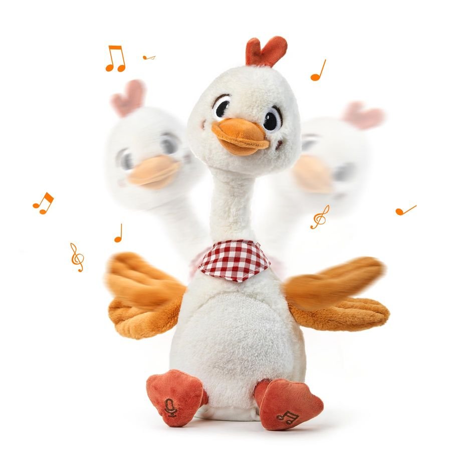 Peluche Musicale Canard Dansant – Jouet Interactif pour Enfant
