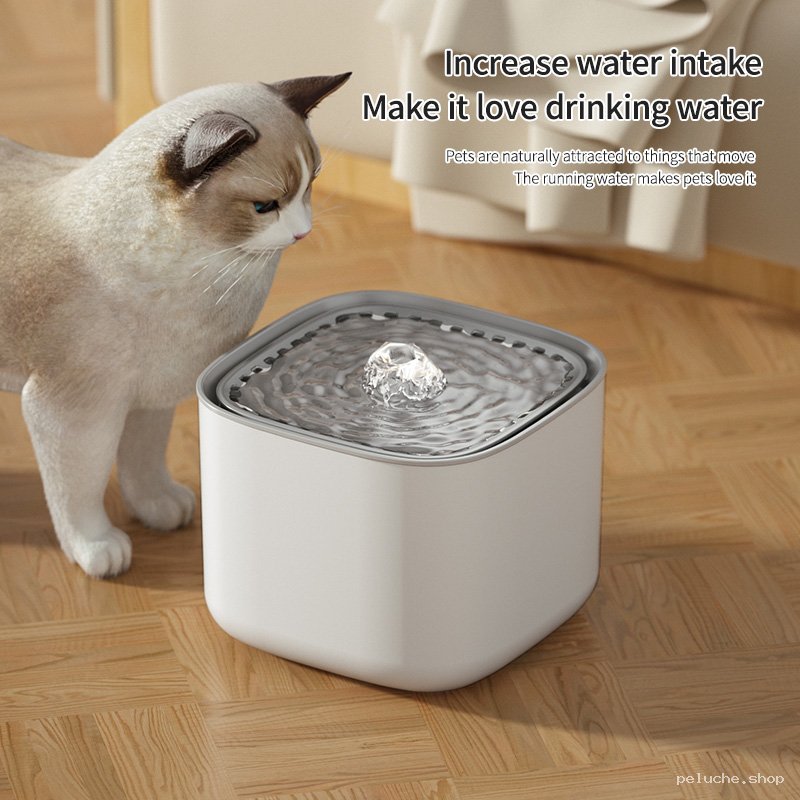 Fontaine à eau pour chat : Hydratation optimale et ludique