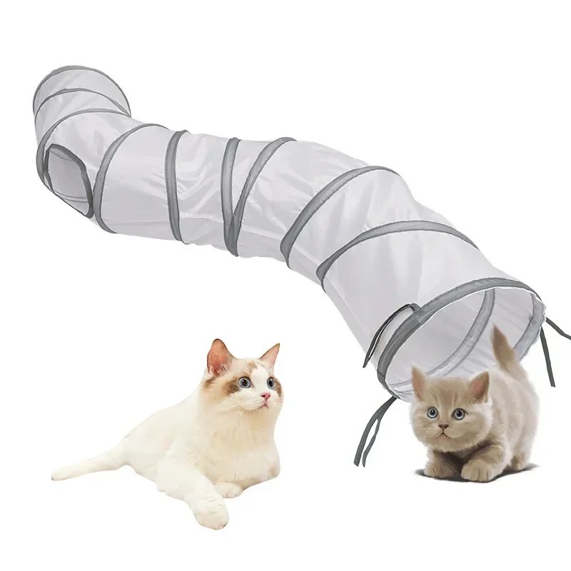 Tunnel de jeu pliable pour chats | Aventure & Divertissement