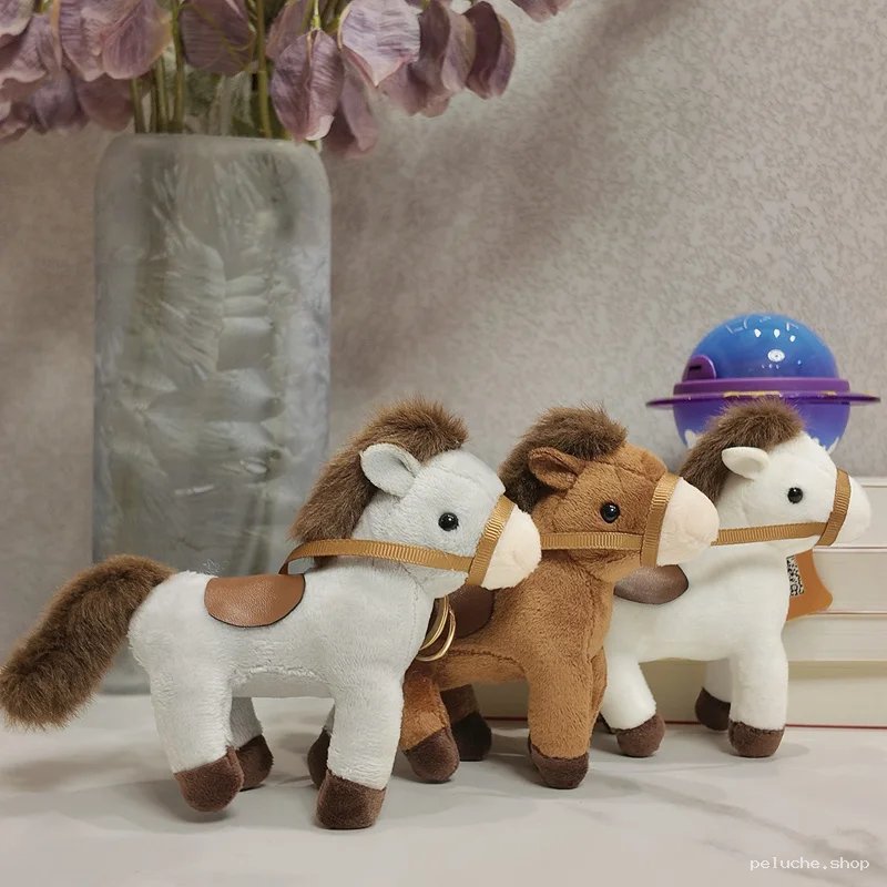 Peluche Cheval Mignon | Doudou Poney Doux et Adorable