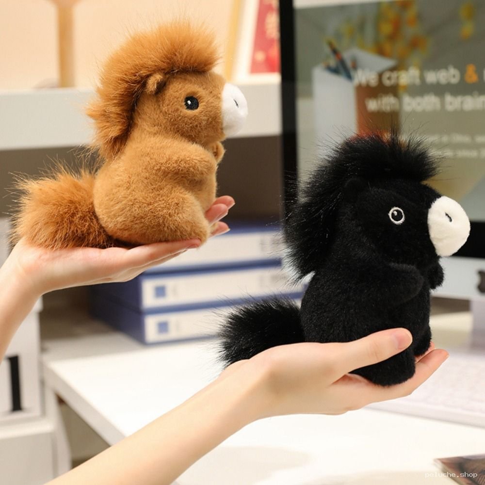 Peluche Poney Mignon - Cheval Doux et Moelleux pour Enfants