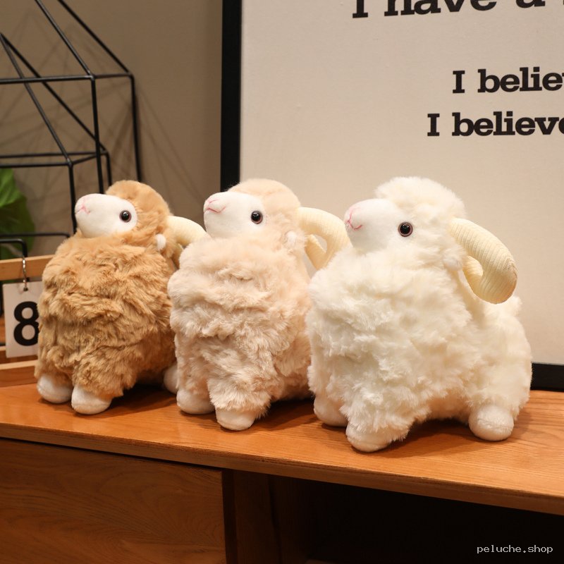 Peluche Mouton Doux et Moelleux | Amis Câlins en Laine