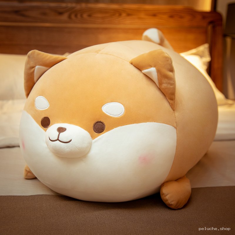 Peluche Shiba Inu Kawaii Douce | Coussin Chien Mignon