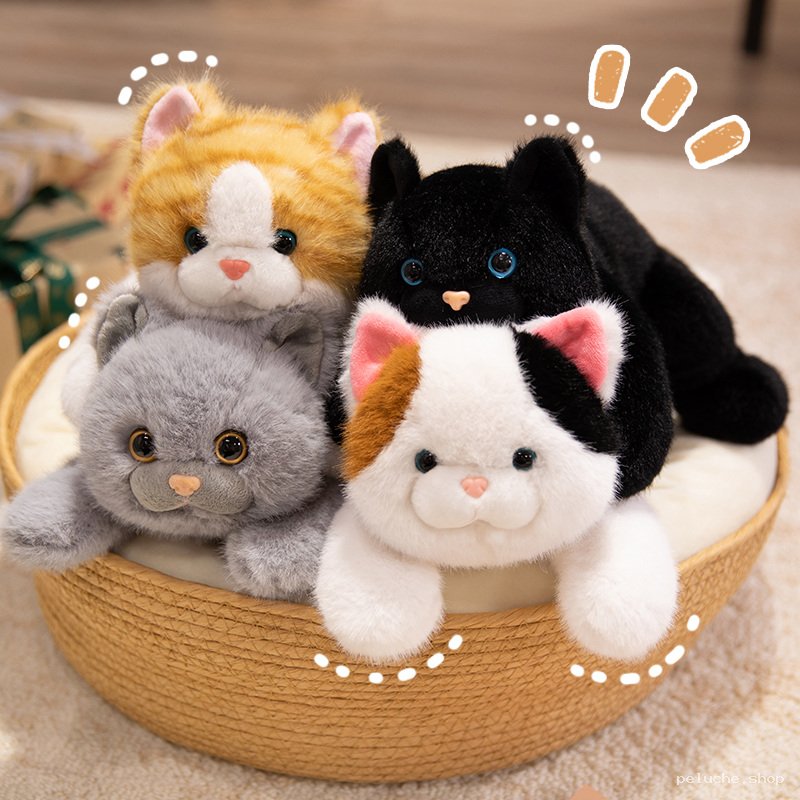 Peluche Chat Mignon et Doux | Compagnon de Câlins