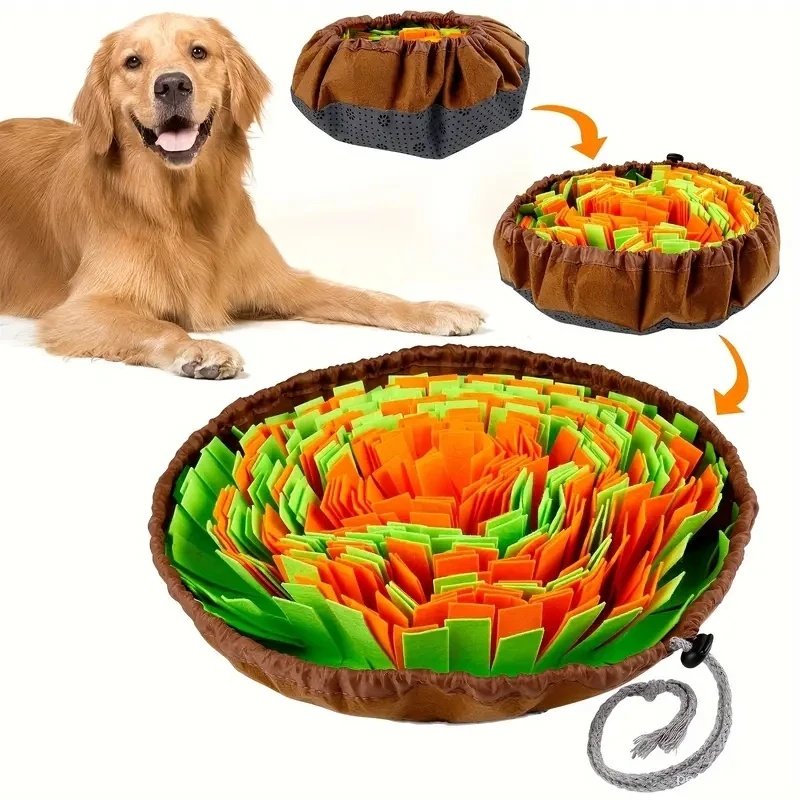Tapis de Fouille Interactif pour Chien - Stimule & Amuse