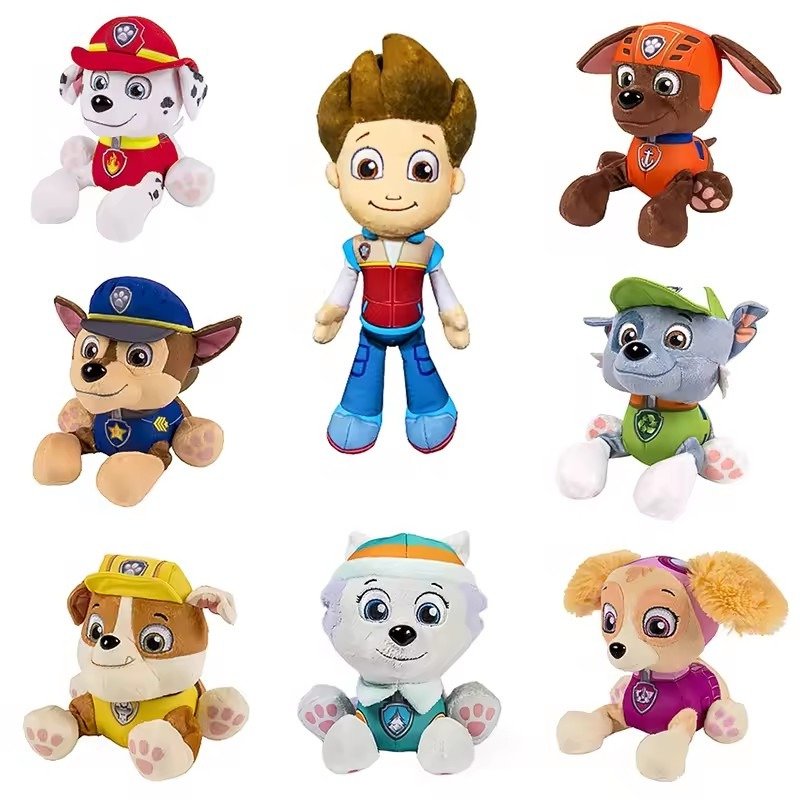Peluche Pat' Patrouille : Tous les Héros Doux et Câlins