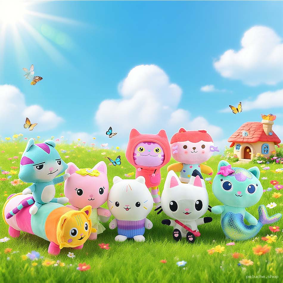 Peluches Gabby's Dollhouse - Collection Chats Adorables