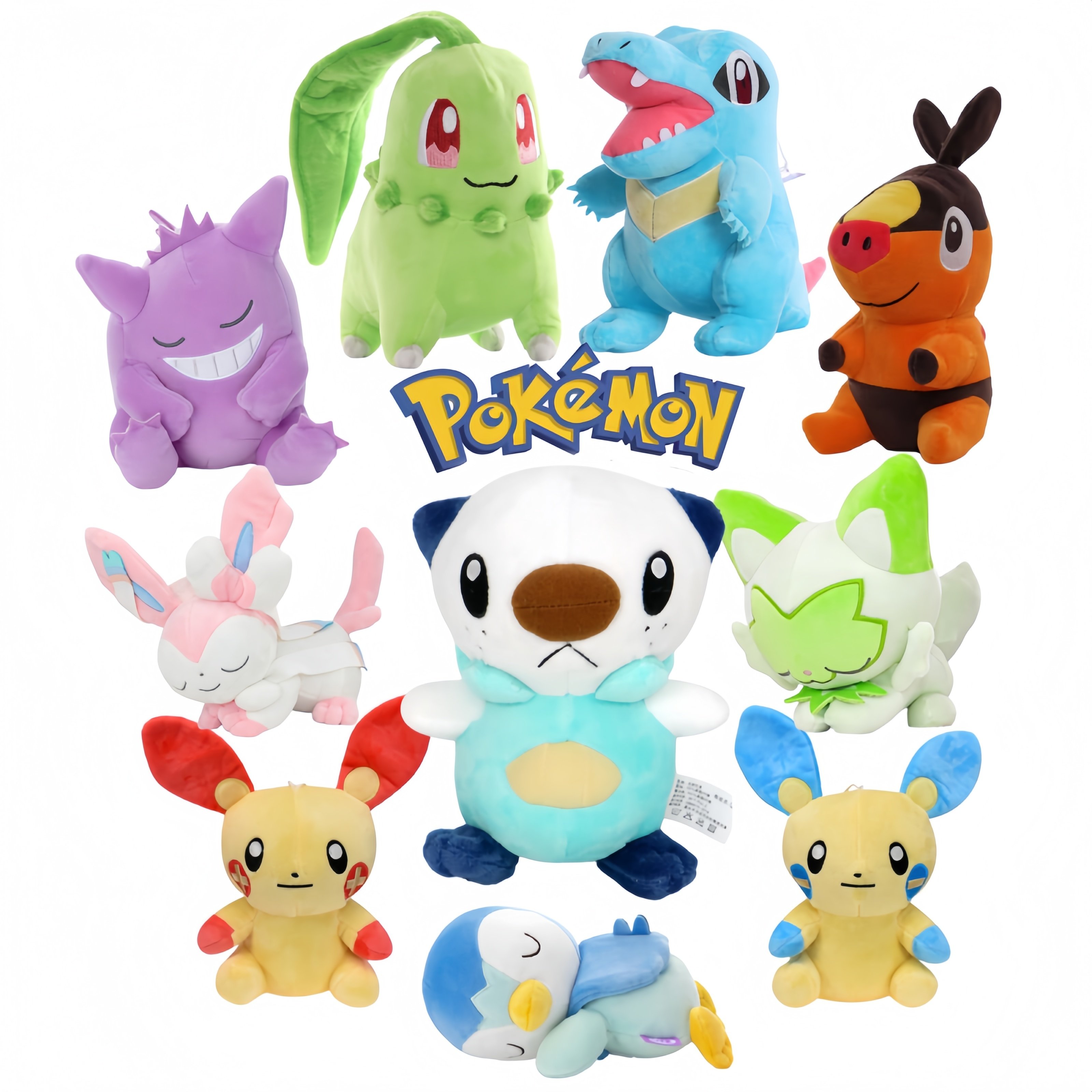 Peluche Pokémon Collection - Choisis ton compagnon préféré !
