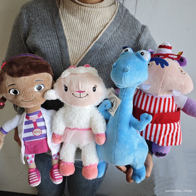 Peluches Doc La Peluche : Dottie, Lambie, Stuffy, Hallie