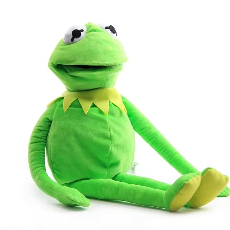 Peluche Kermit la Grenouille douce | Mascotte Muppets Show