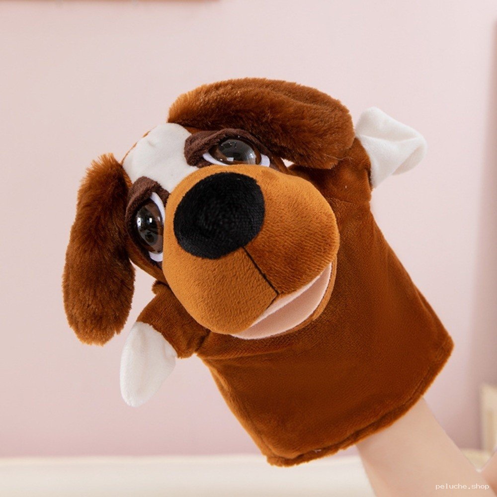 Marionnette Chien Peluche Douce pour Enfants – Jeu Interactif
