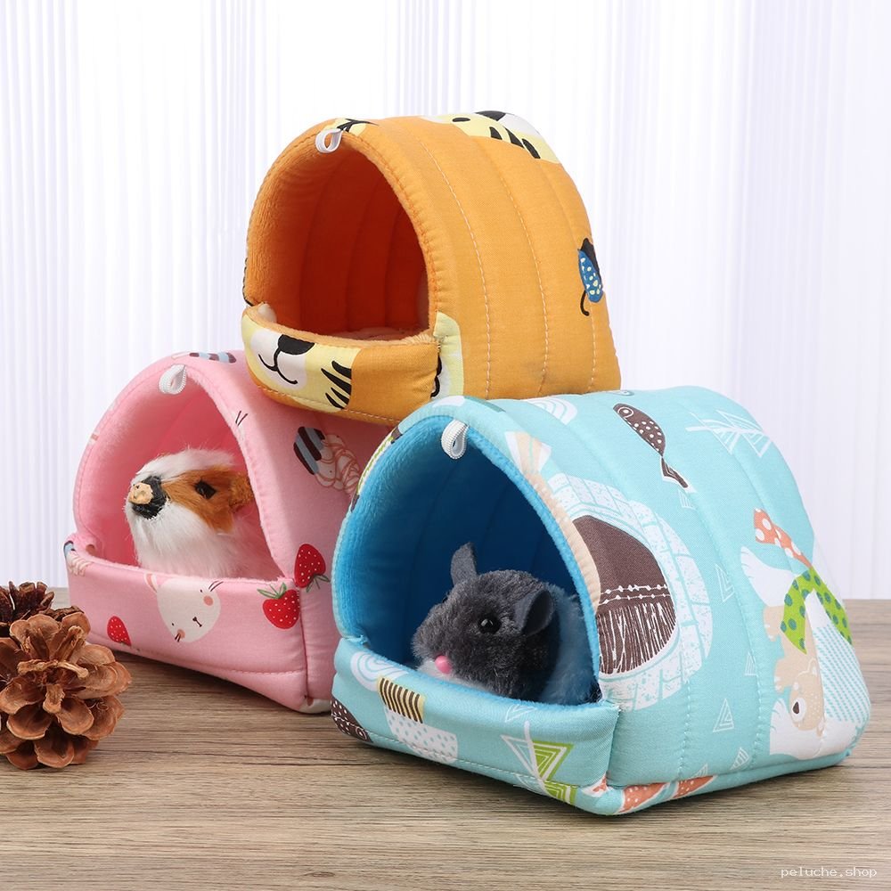 Lit Douillet pour Hamster, Cochon d'Inde | Refuge Confortable
