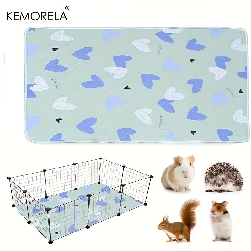 Tapis de parc KEMORELA pour Cobaye, Hamster et Petits Animaux