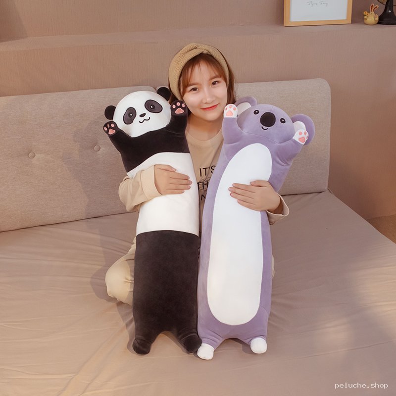 Peluche Longue Panda & Koala | Coussin de Corps Doux Animaux