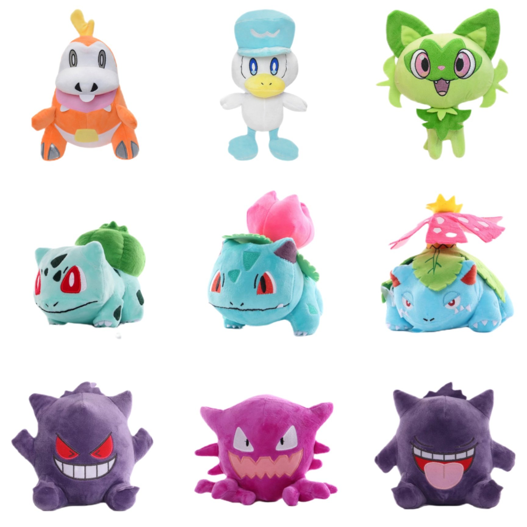 Peluches Pokémon - Collection Complète des Personnages Culte