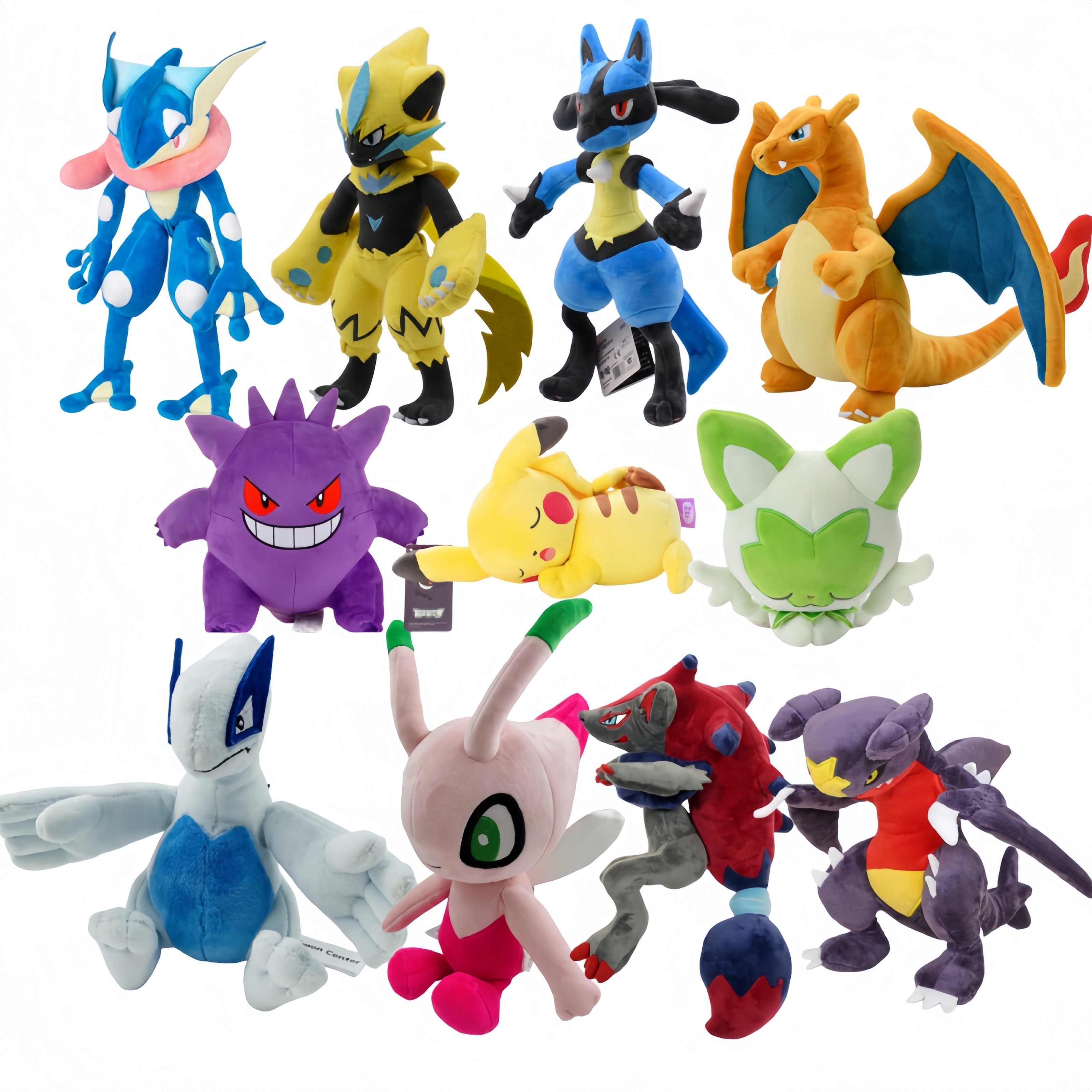 Collection Peluches Pokémon Originales – Choisissez vos préférés !