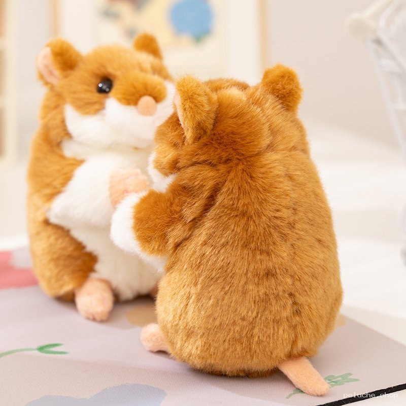 Adorable Peluche Hamster Doux | Cadeau Enfant & Déco Chambre