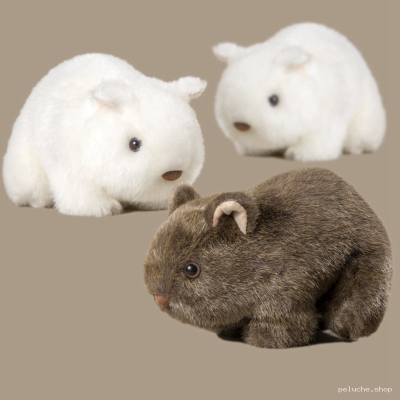 Peluche Wombat Réaliste et Adorable | Douceur Inégalée