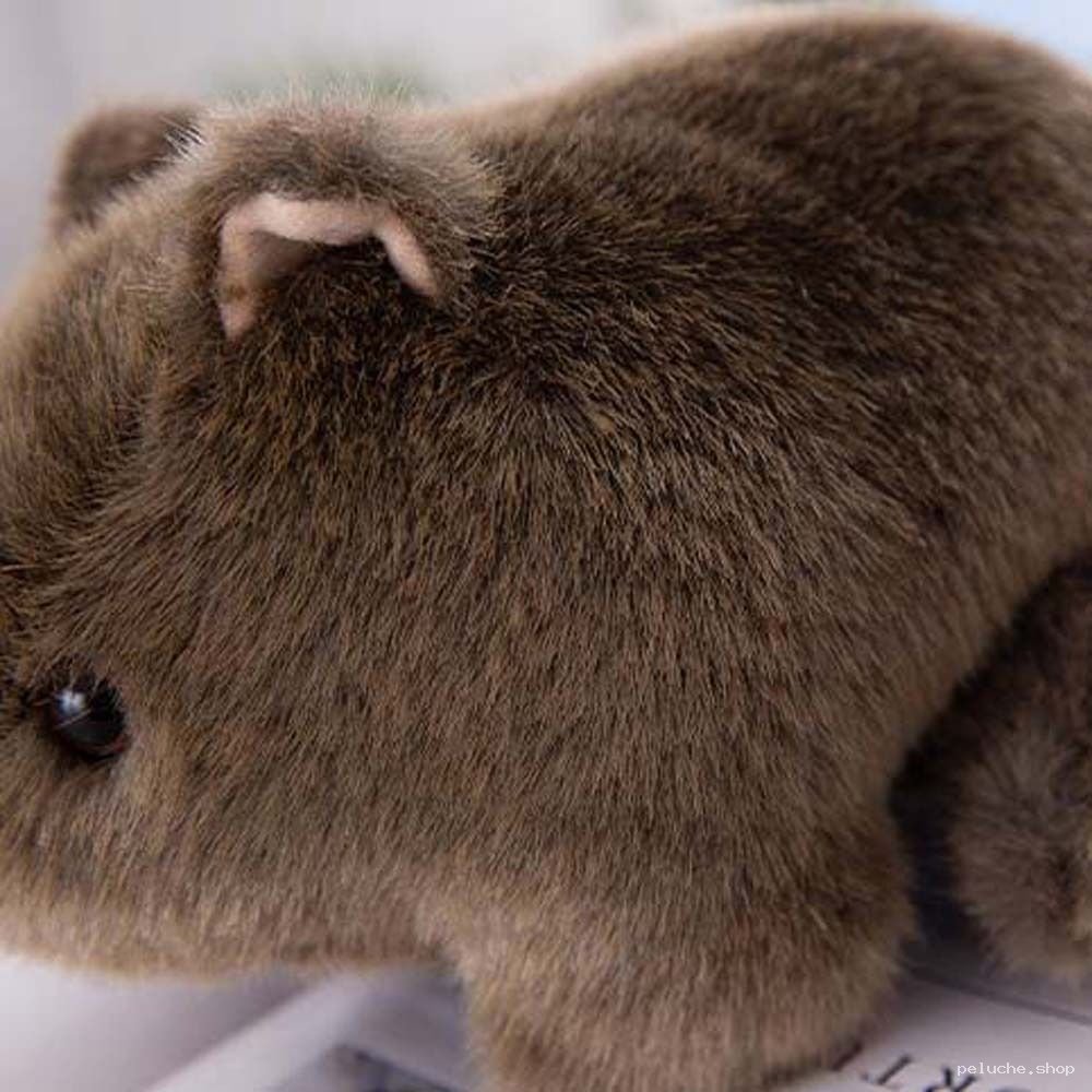 Peluche Ourson Brun Doux - Doudou Mignon pour Enfants