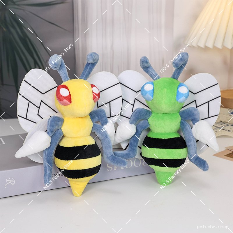 Peluches Abeille Mignonnes | Doudous Insecte Jaune & Vert