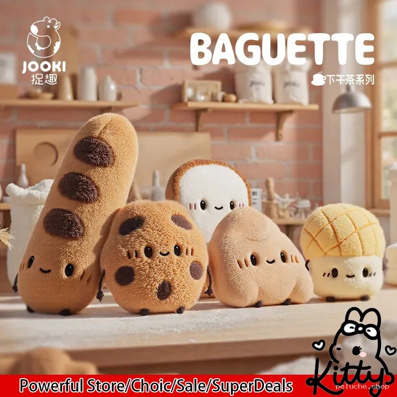 Peluches Mignonnes Pain & Viennoiseries | Collection JOOKI Baguette