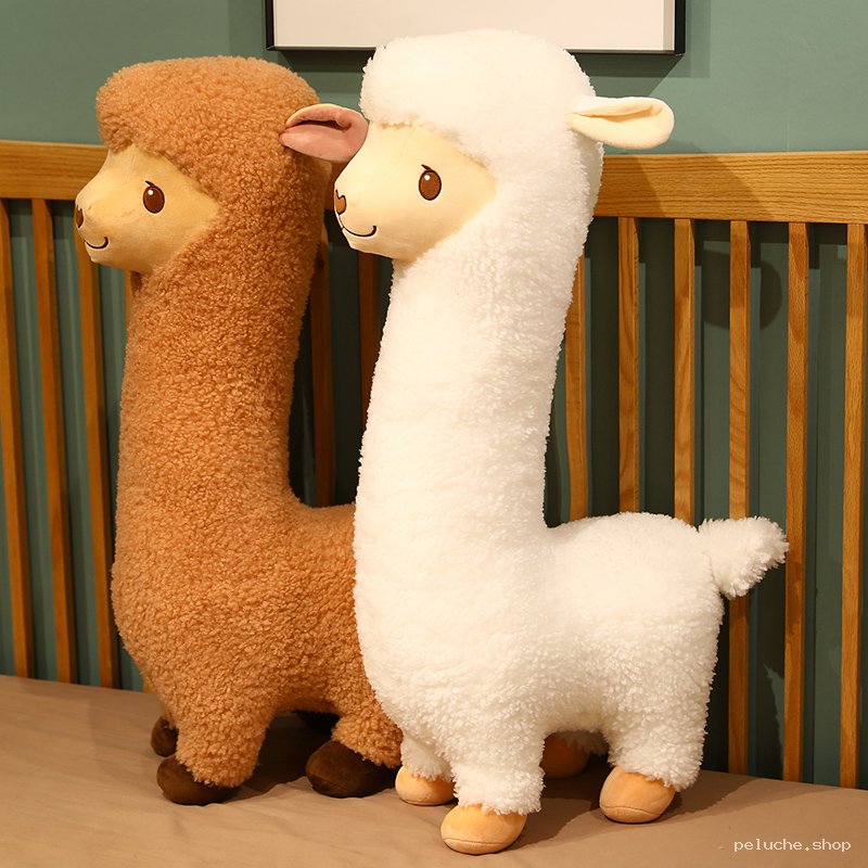 Peluche Alpaga Géante Douce & Mignonne | Peluche.shop