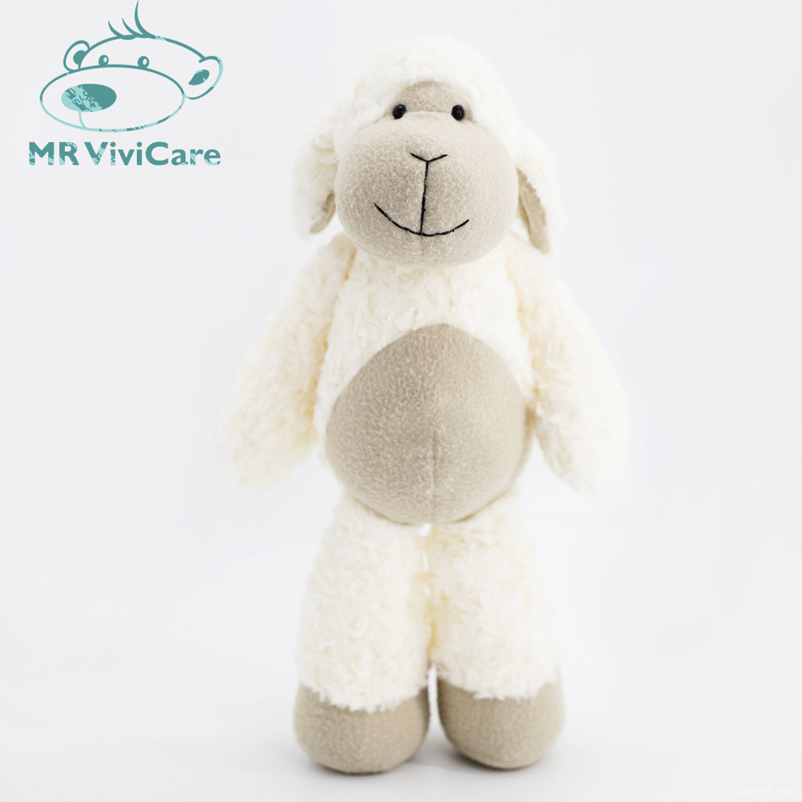 Peluche Mouton Doux MR ViviCare - Jouet Câlin pour Enfant