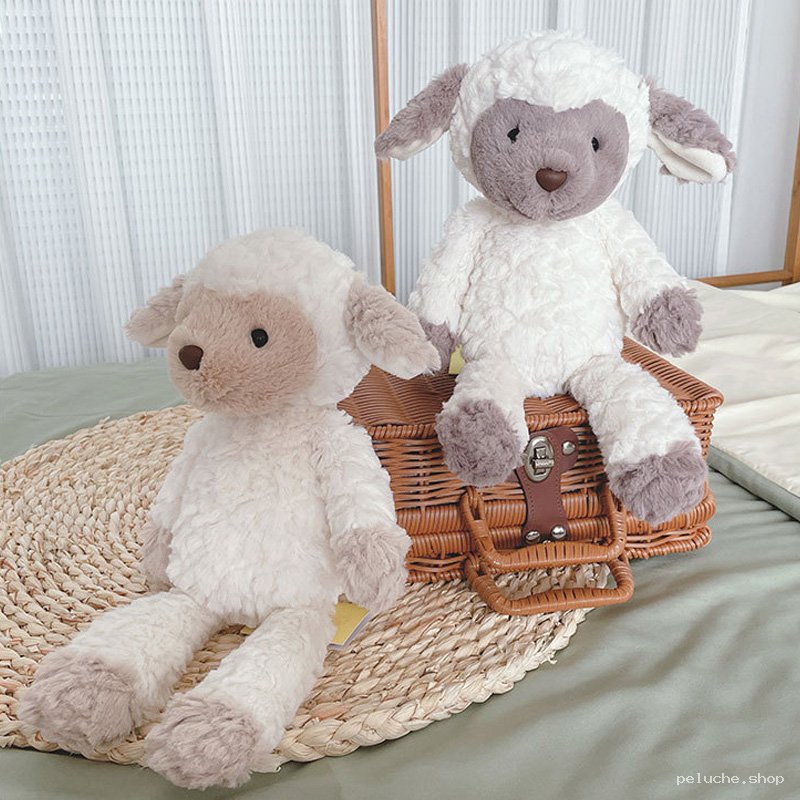 Adorables Peluches Mouton Doux pour Bébé et Enfants