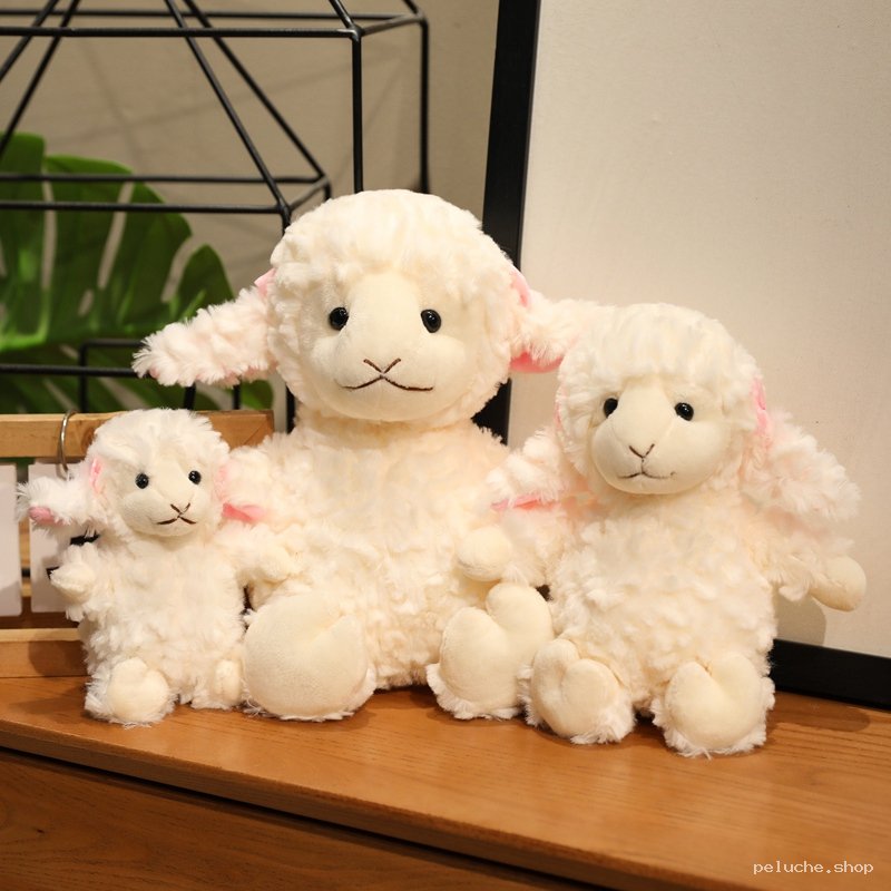 Adorables Peluches Mouton Douces et Moelleuses pour Enfants