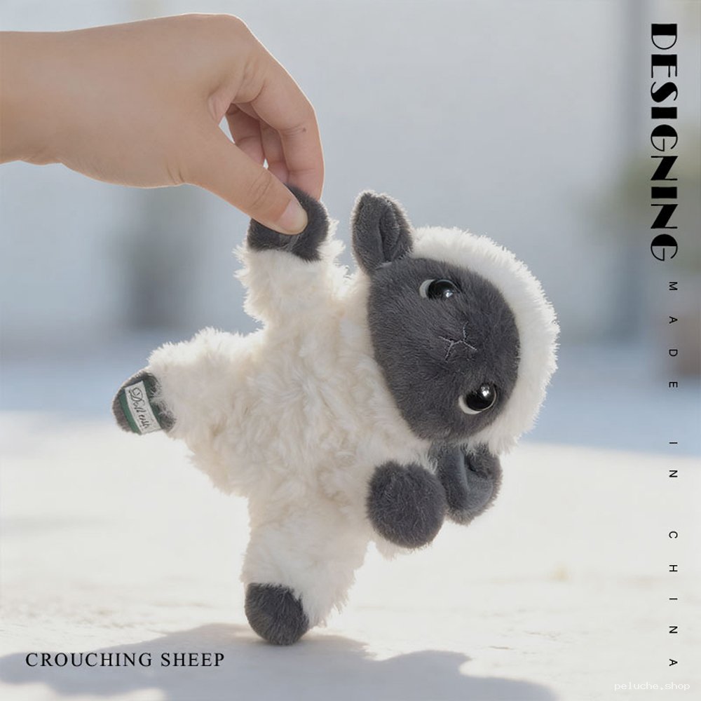 Peluche Mouton Agneau Doux et Mignon - Qualité Supérieure