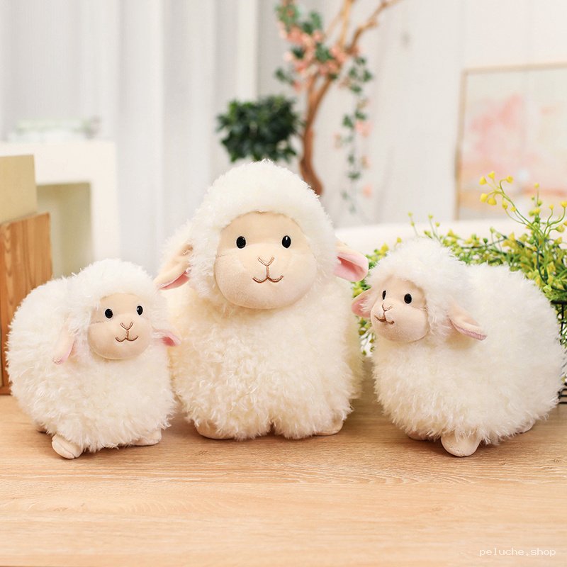 Peluche Mouton Doux et Moelleux | Adoptez votre Agneau